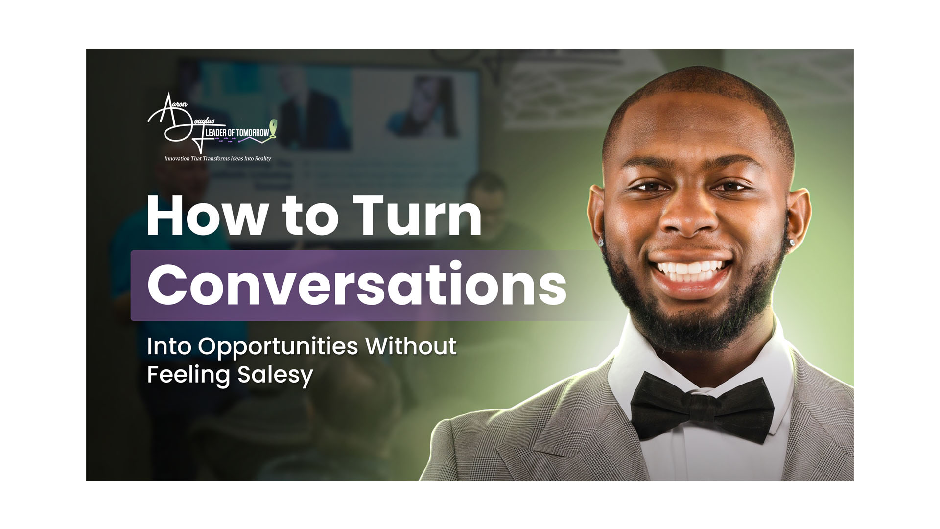 How to Turn Conversation Into Opportunities Without Feeling Salesy